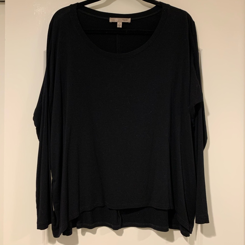 Red 23 Brushed jersey tunic top